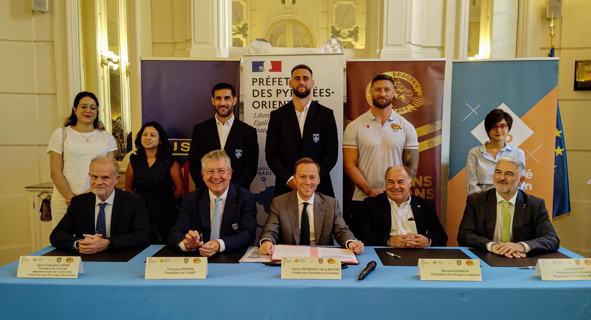 Signature d'une convention pour renforcer l'attractivité des talents étrangers dans les PO