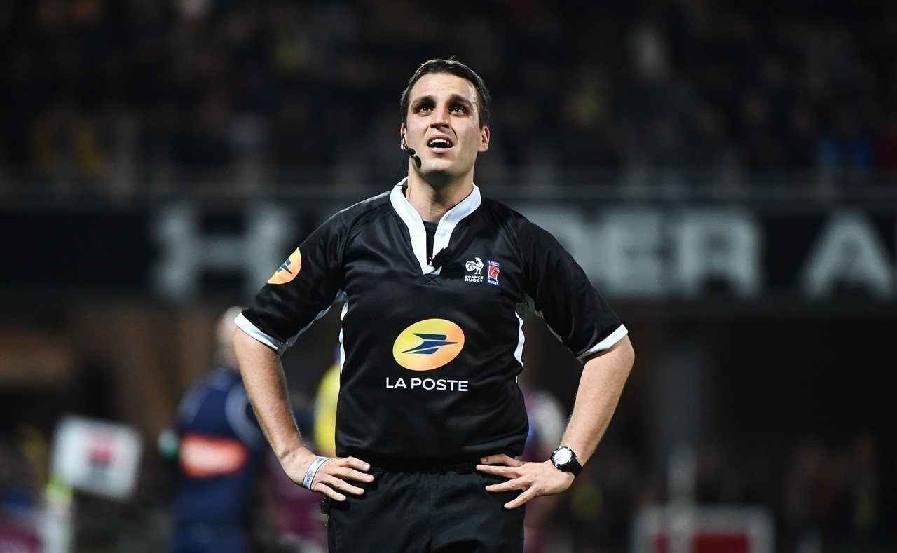 Thomas Charabas désigné arbitre pour ASM/USAP