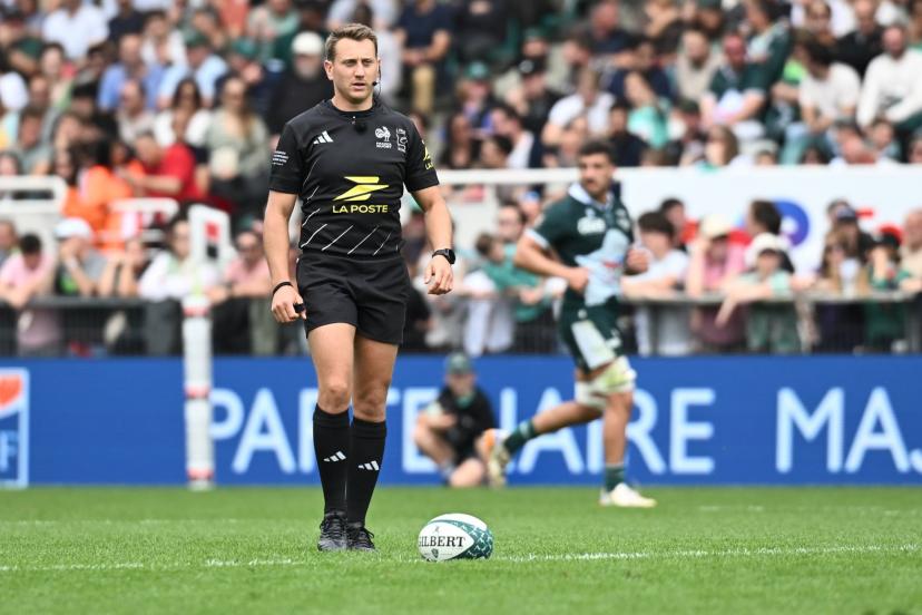 Kevin Bralley arbitre de la rencontre face à Castre.