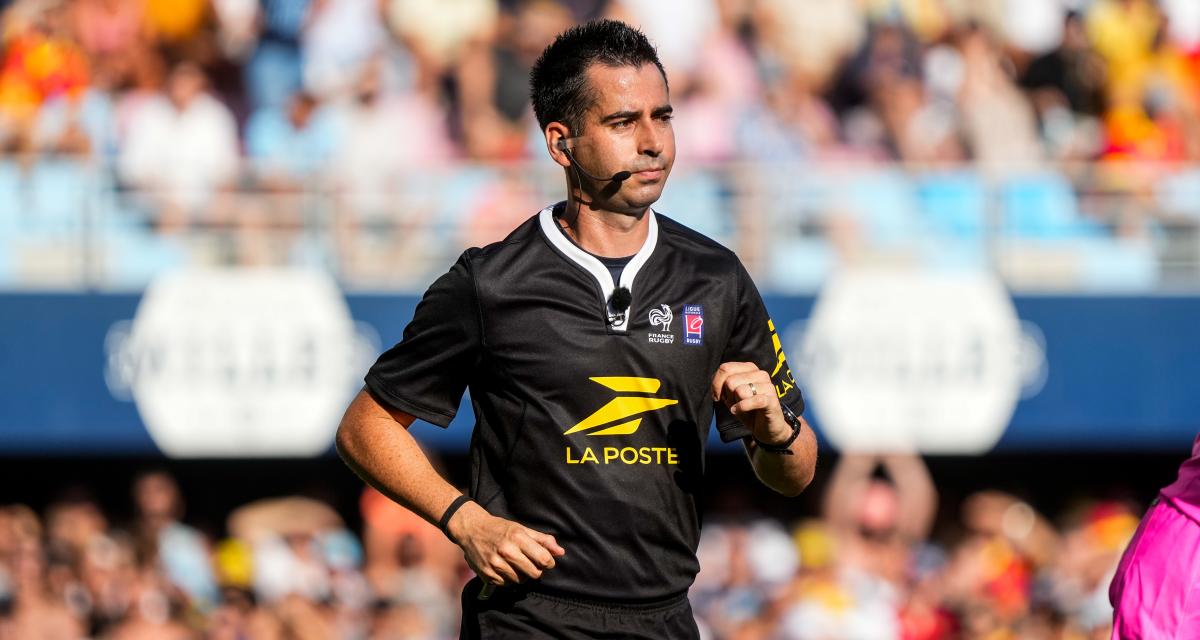 L'arbitre de la rencontre - USAP / MHR