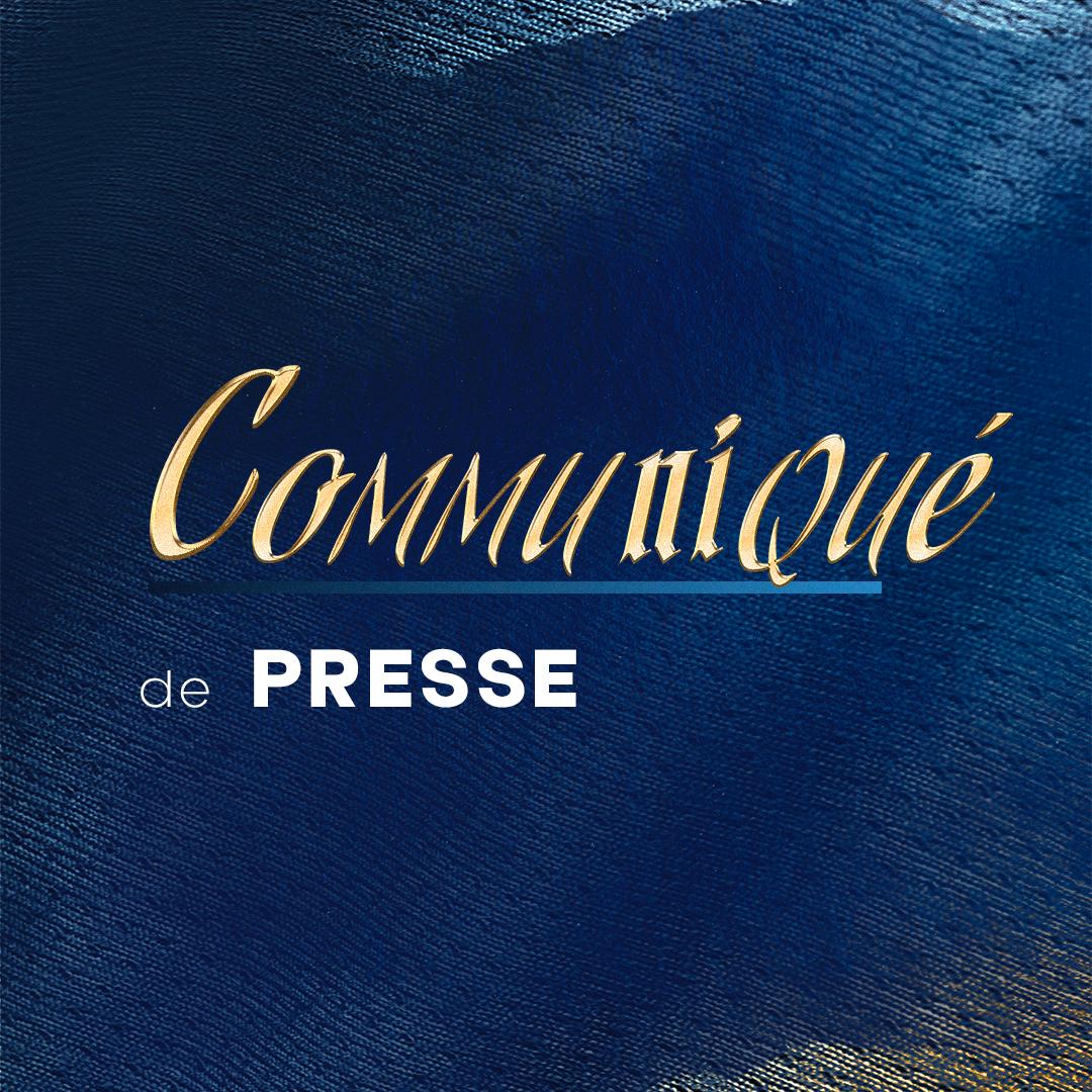 Communiqué de presse