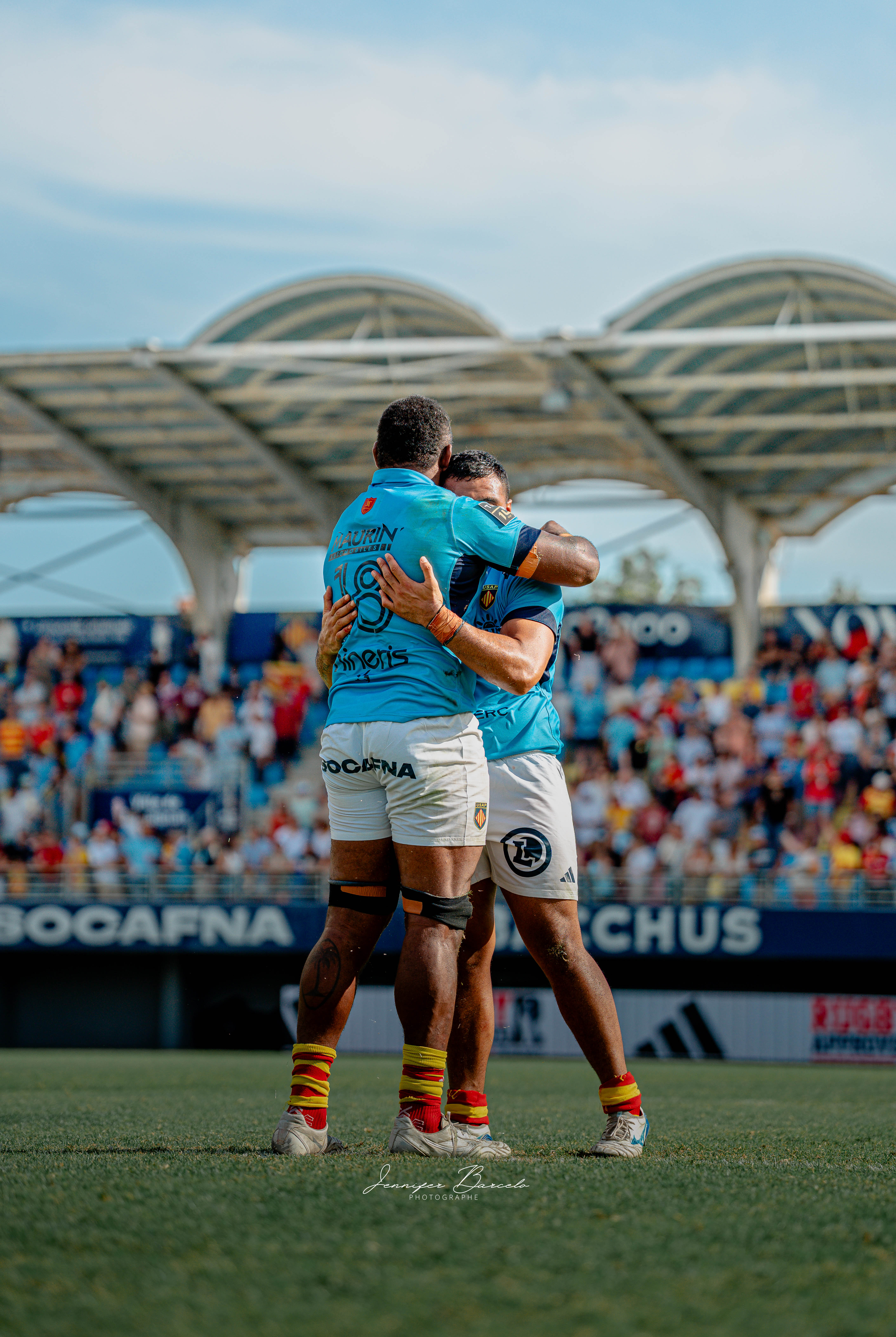 L'USAP s'impose face au RC Vannes à Aimé-Giral