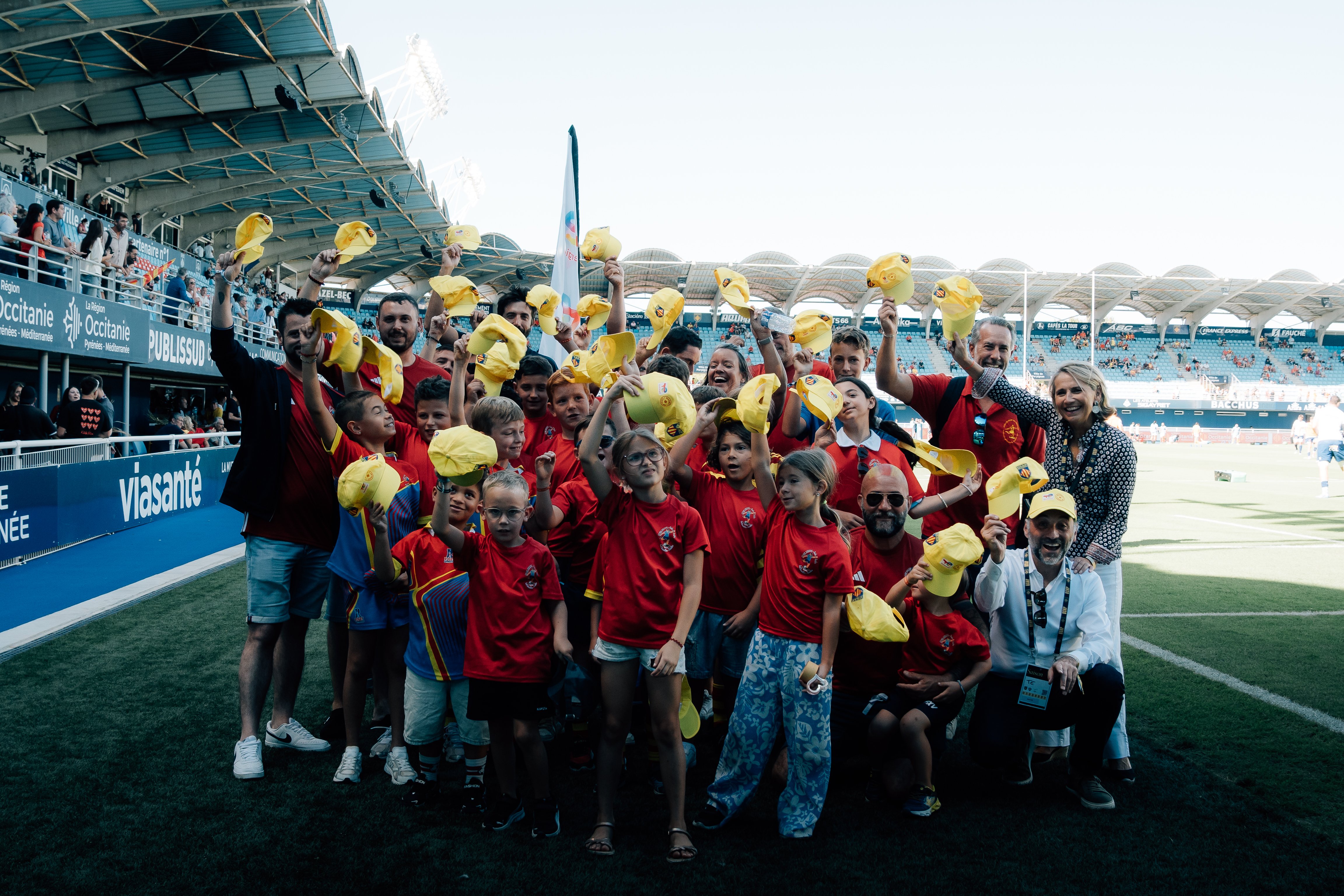 Au plus près du rugby catalan avec Total Energies