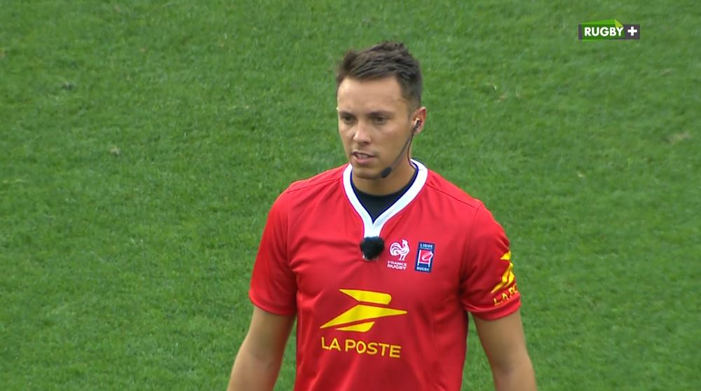Evan Urruzmendi désigné arbitre pour USAP/La Rochelle