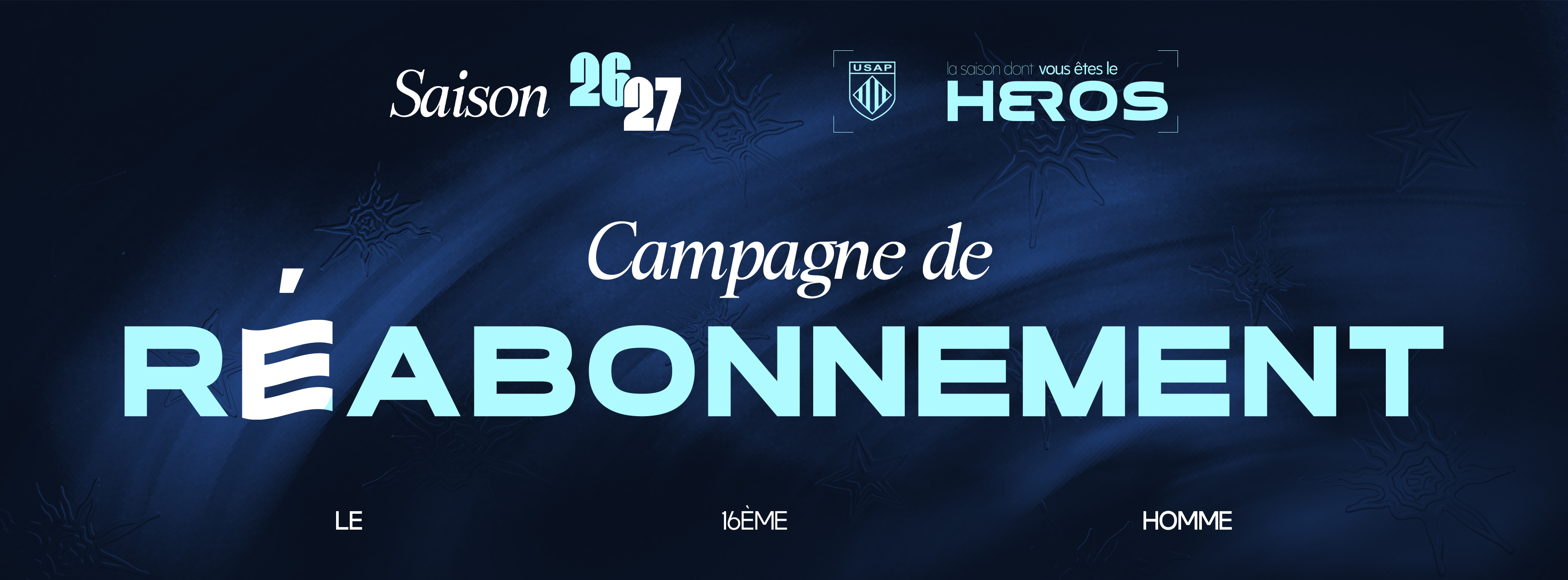 Réabonnements 2026/2027 : l'aventure continue à Aimé Giral !
