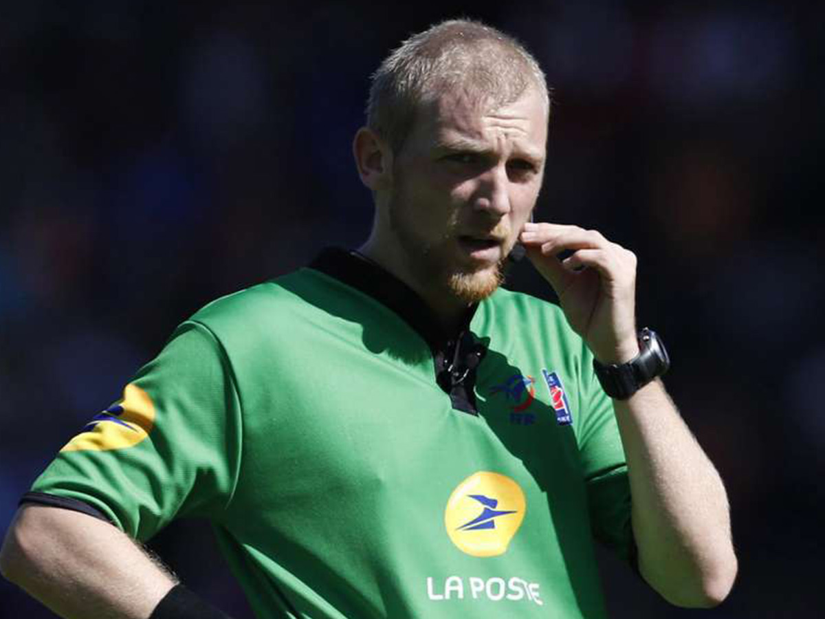 Tual Trainini désigné arbitre pour UBB/USAP