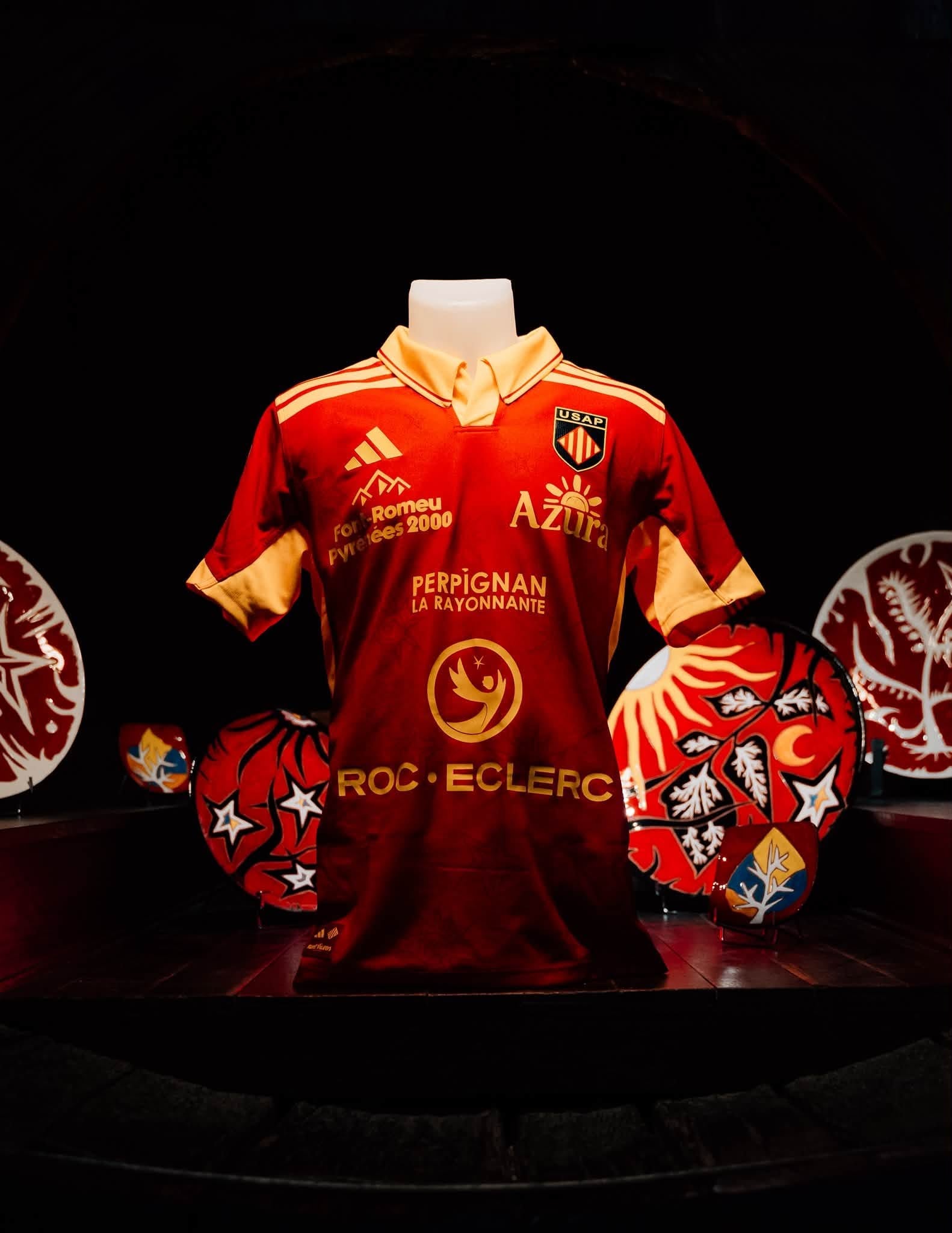 Maillot USAP X Céramiques Sant Vicens