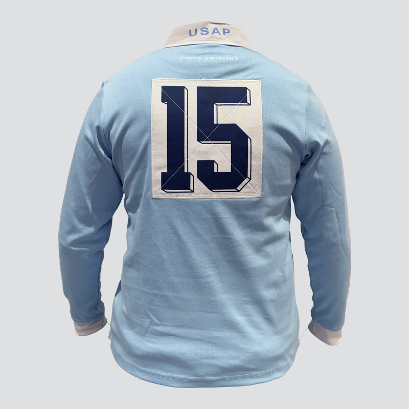 Polo ML Historique USAP 120 ans Ciel