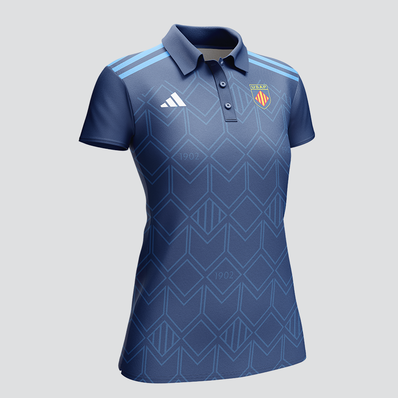 Polo femme USAP ADIDAS marine CBR948